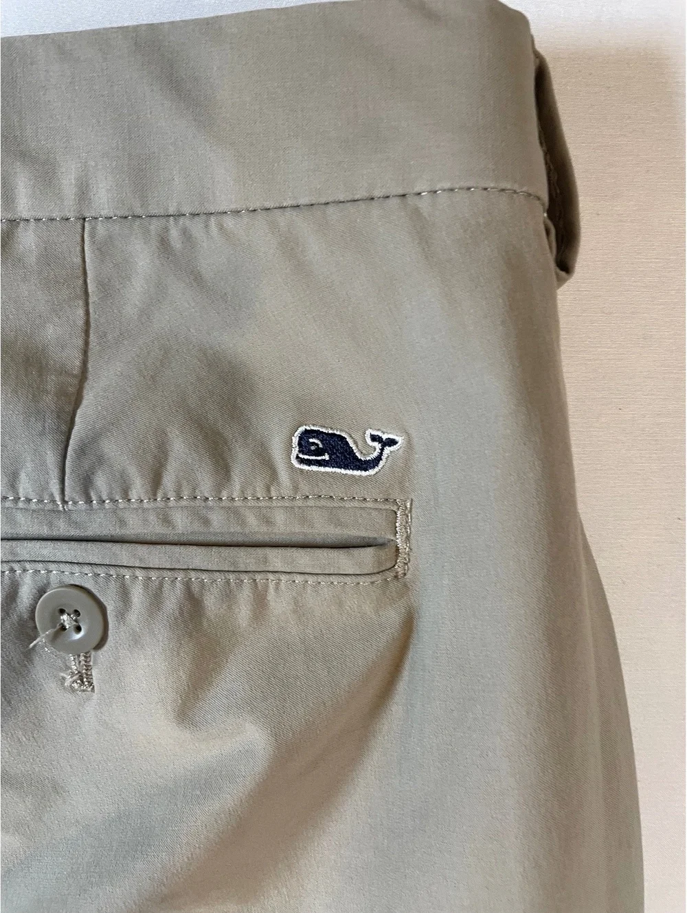 Vineyard Vines On-The-Go Performance Chino Pants Tan Khaki Men's Size 40x32